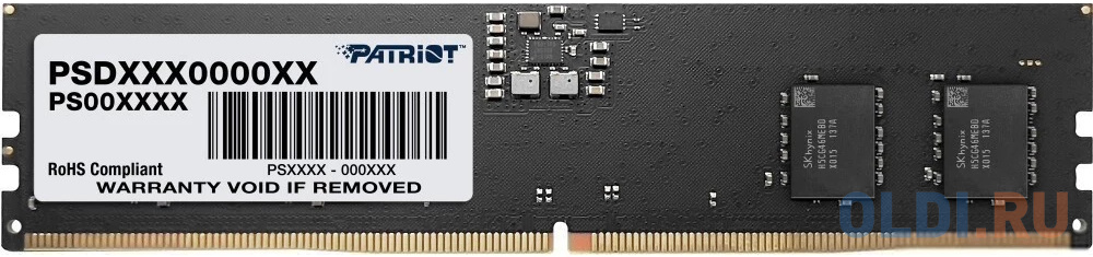 Модуль памяти DIMM 8GB DDR5-5600 PSD58G560081  PATRIOT