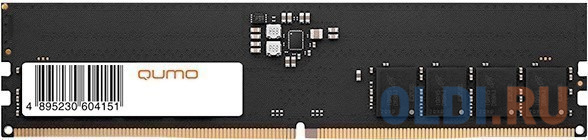 

Оперативная память для компьютера QUMO QUM5U-16G4800N40 DIMM 16Gb DDR5 4800 MHz QUM5U-16G4800N40