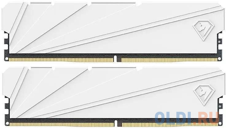 Оперативная память для компьютера Netac Shadow S White DIMM 16Gb DDR4 3600 MHz NTSSD4P36DP-16W - Shadow S White