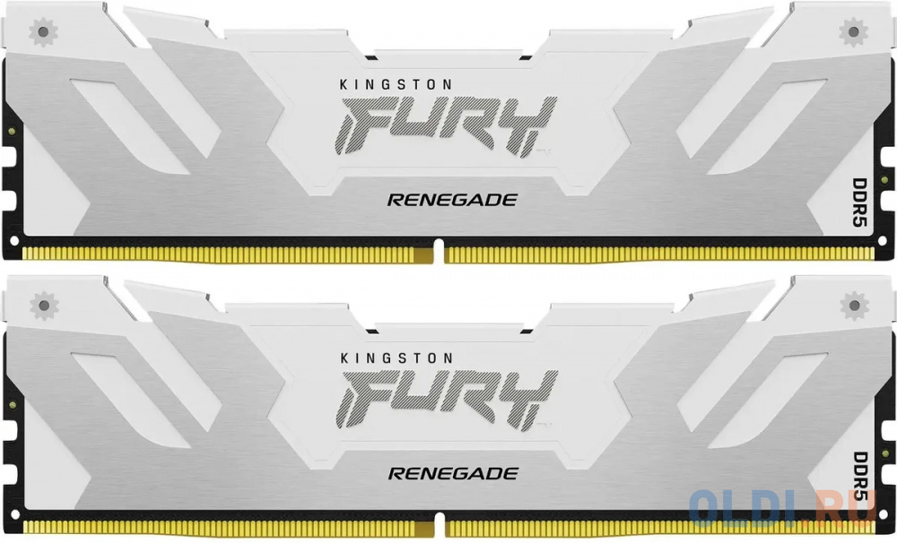 

Оперативная память для компьютера Kingston Fury Renegade White DIMM 32Gb DDR5 6000 MHz KF560C32RWK2-32