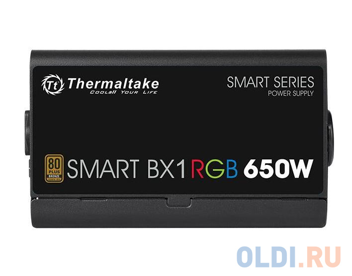 Блок питания Thermaltake Smart BX1 RGB 650 Вт от OLDI