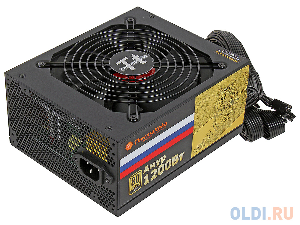 Как установить блок питания thermaltake