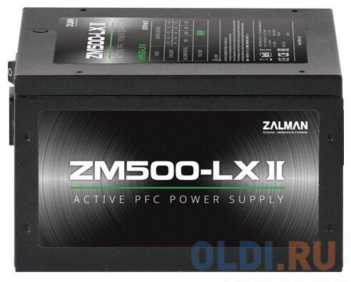 Блок питания Zalman ZM500-LXII 500 Вт фото