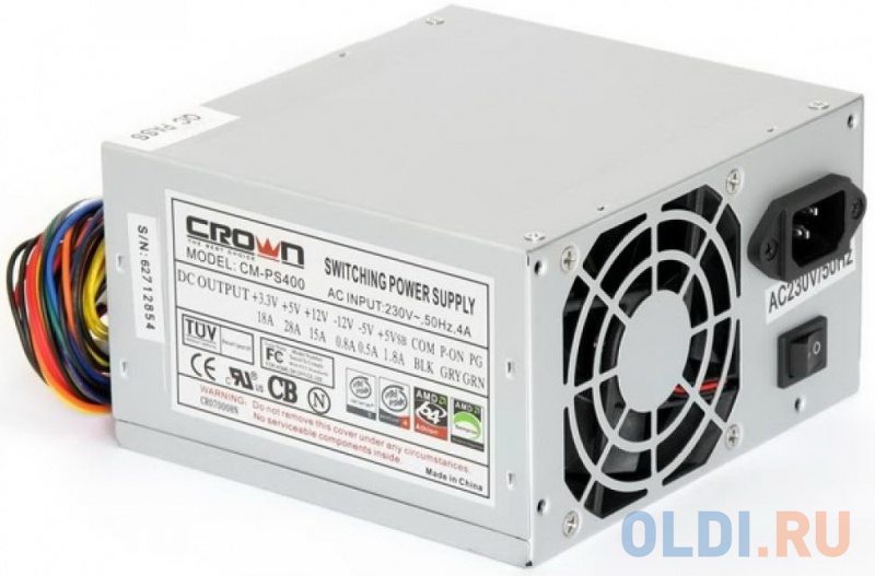 

Блок питания Crown CM-PS400W 400 Вт
