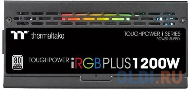 Блок питания Thermaltake Toughpower iRGB PLUS Platinum 1200 Вт Блок питания Thermaltake Toughpower iRGB PLUS Platinum 1200 Вт фото