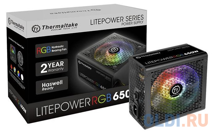 Блок питания Thermaltake LitePower RGB 650 Вт Блок питания Thermaltake LitePower RGB 650 Вт фото