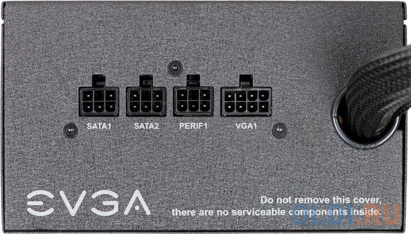Блок питания EVGA BQ 600 Semi modular 600 Вт, цвет черный, размер 150 х 140 х 86 мм - фото 3