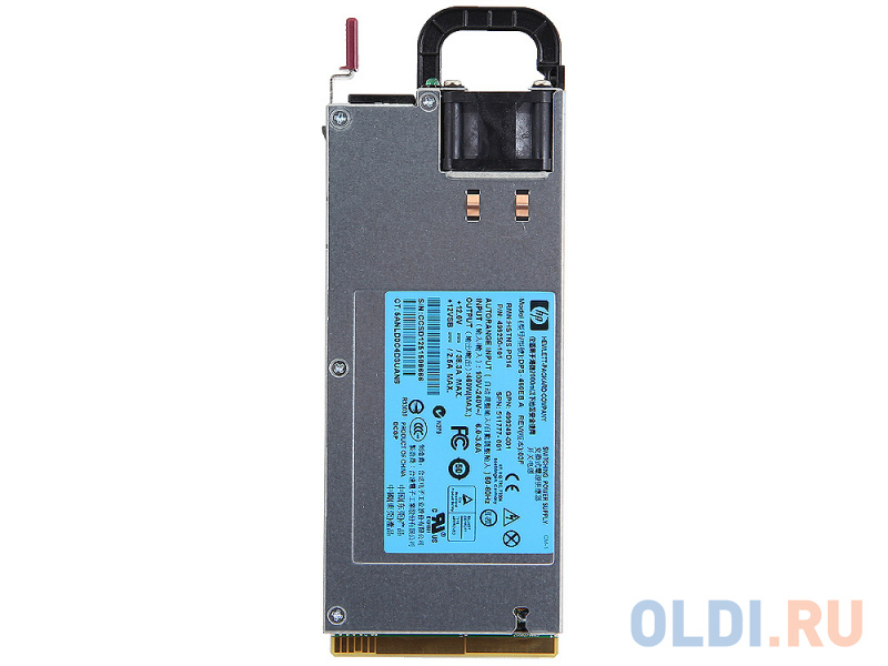 Блок питания HP Hot Plug Redundant Power Supply 460W Option Kit for 160G6/180G6/320G6/360G6/370G6/380G6/385G5pG6/350G6/370G6 [503296-B21] фото