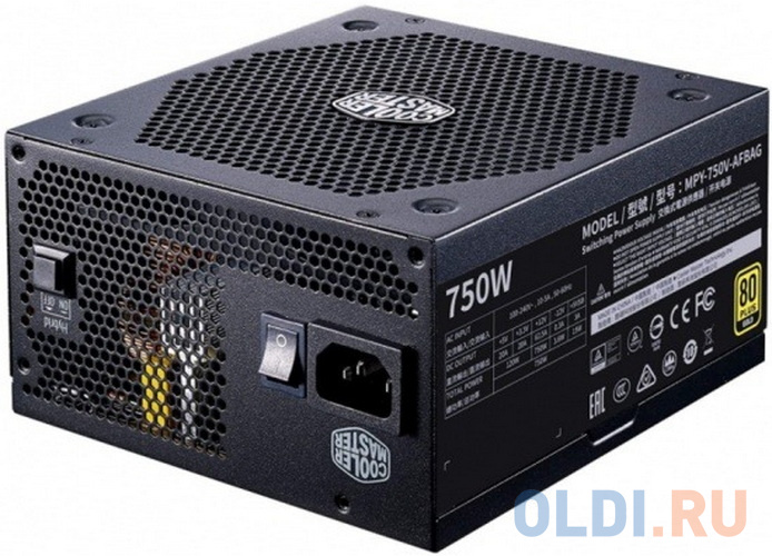 Блок питания Cooler Master V750 Gold V2 750 Вт Блок питания Cooler Master V750 Gold V2 750 Вт фото