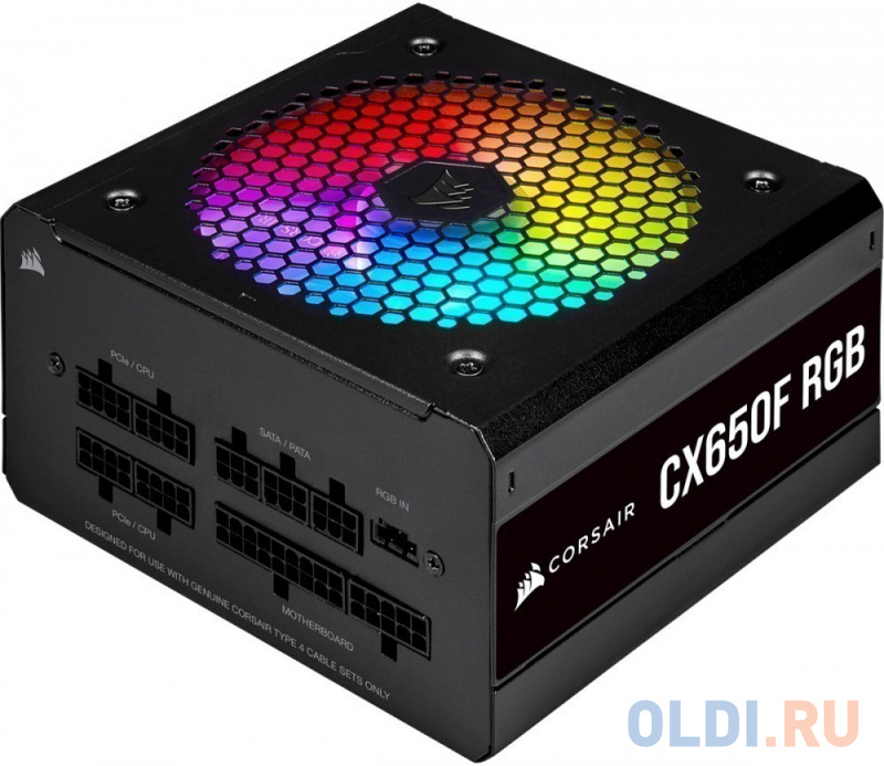 

Блок питания Corsair CX650F RGB 650 Вт