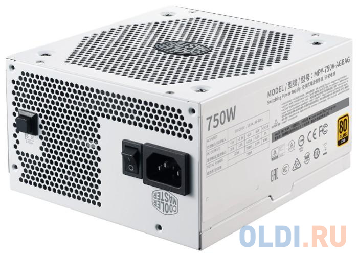 Блок питания Cooler Master V750 Gold V2 White Edition 750 Вт Блок питания Cooler Master V750 Gold V2 White Edition 750 Вт фото