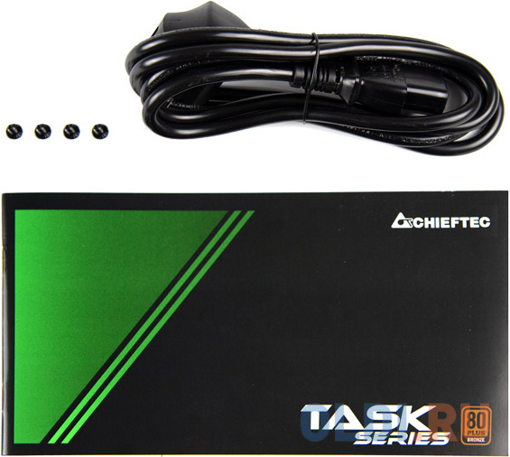 Блок питания 600W Chieftec Task Retail (ATX 2.3, 600W, 80+ BRONZE, APFC, 120mm fan) (TPS-600S) фото