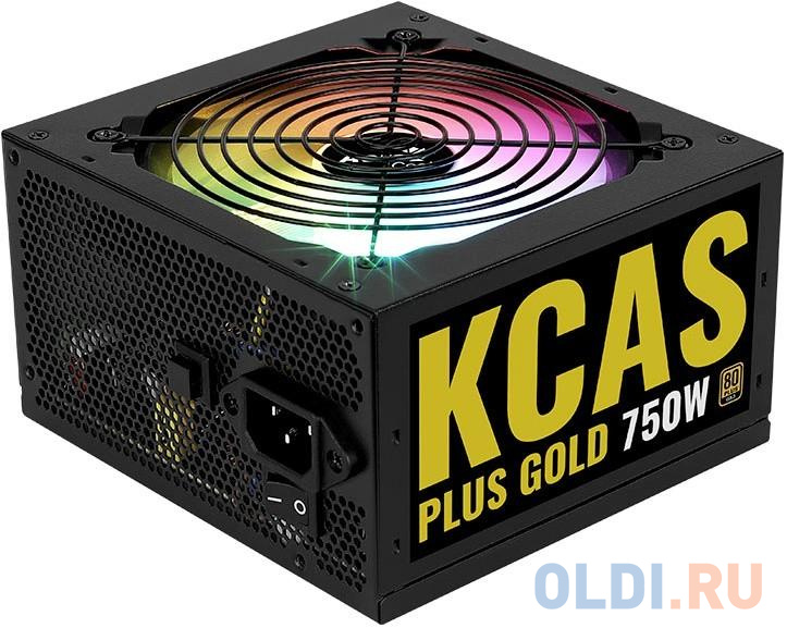 Блок питания Aerocool KCAS PLUS GOLD 750 750 Вт фото