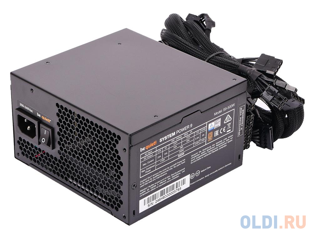 Be Quiet Power 9 500w Купить