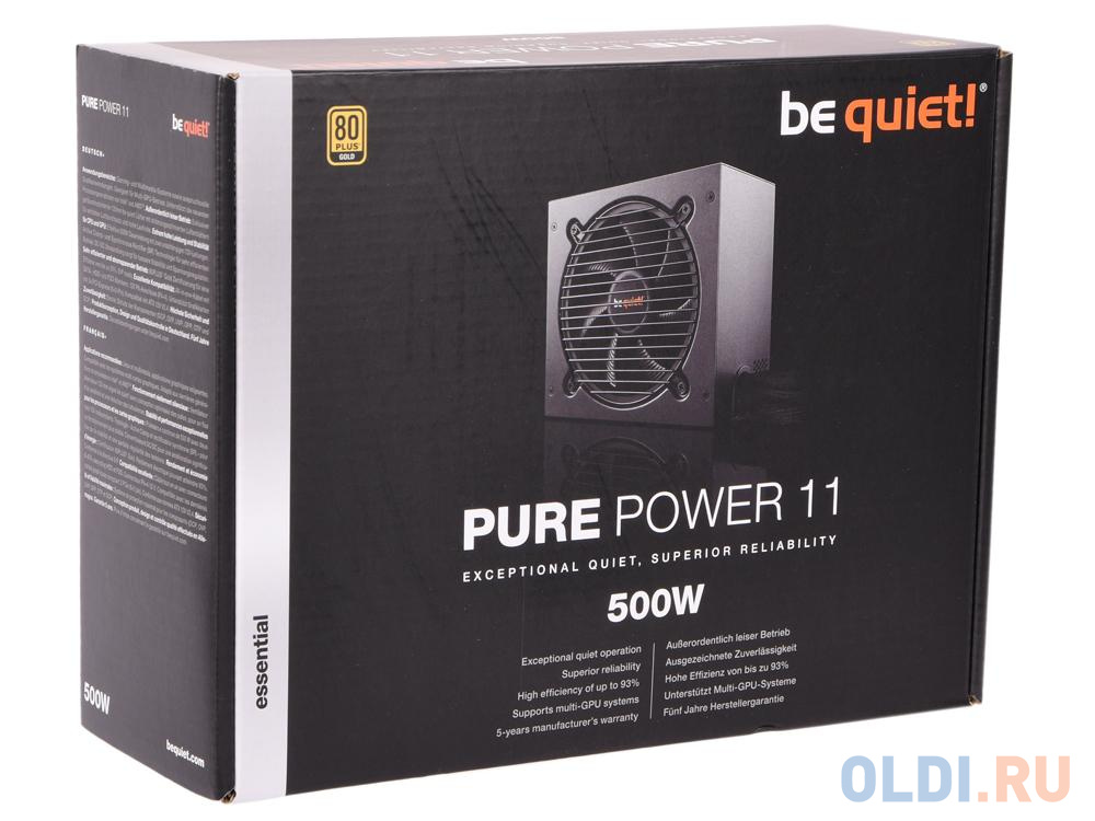 Be Quiet Power 9 500w Купить