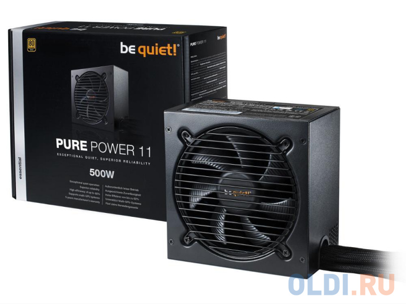 Блок питания Be quiet PURE POWER 11 500W 500 Вт фото