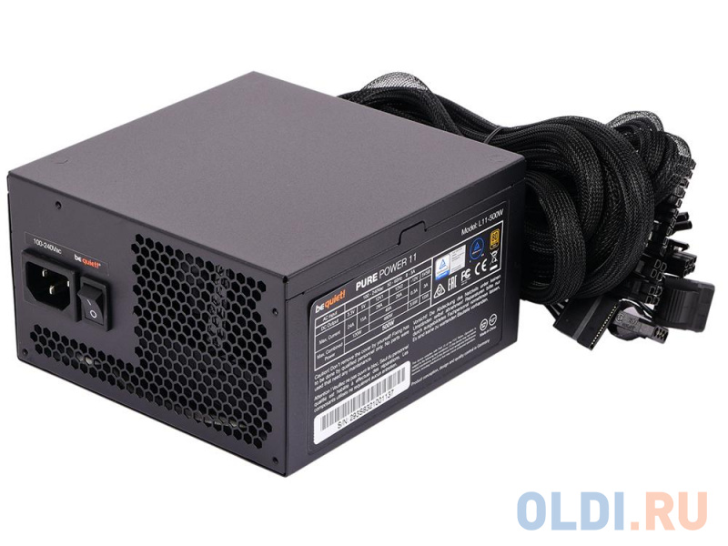 Блок питания Be quiet PURE POWER 11 500W 500 Вт фото