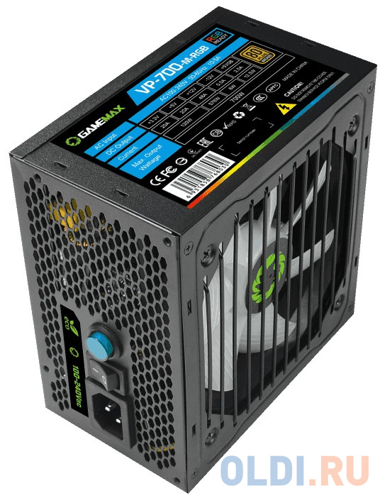 Блок питания GameMax VP-700-RGB 700 Вт фото