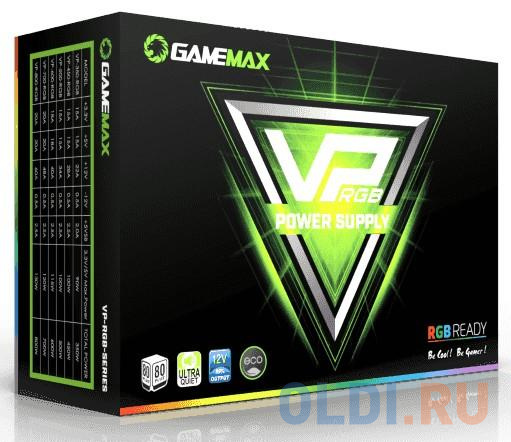 Блок питания GameMax VP-800-RGB 800 Вт фото