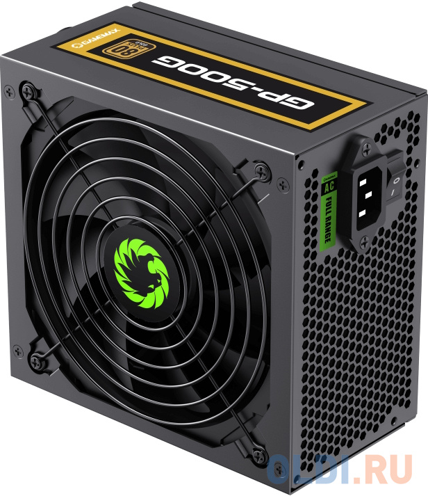 GameMax Блок питания ATX 500W GP-500G 80+ GOLD фото