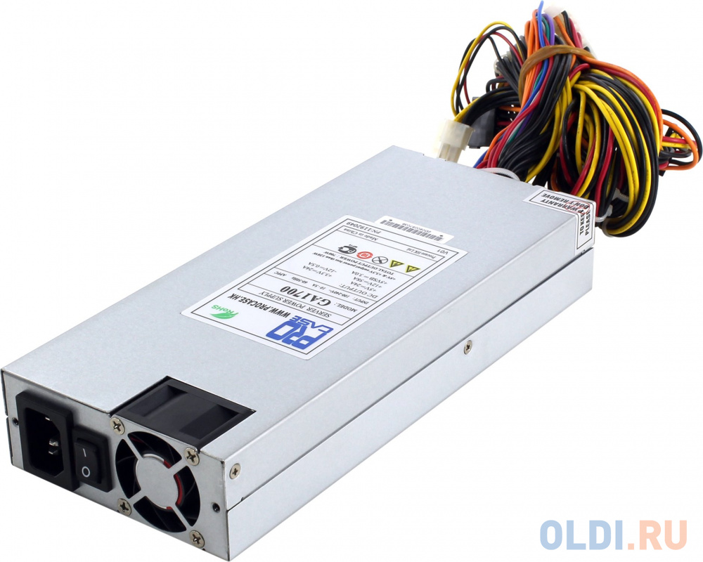 

Блок питания 1U 700 Вт Procase GA1700