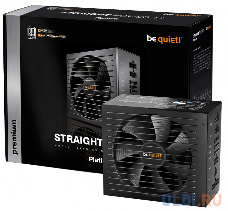 Блок питания Be quiet Straight Power 11 Platinum 750W 750 Вт BN307 фото