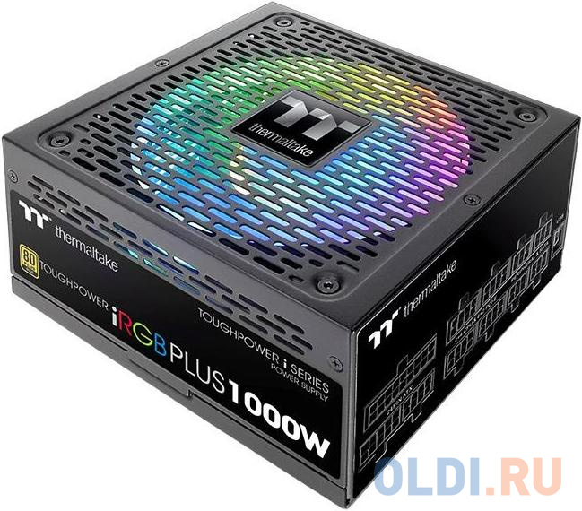 Toughpower iRGB Plus 1000 Gold PS-TPI-1000F3FDGE-1 1000W, 80 Plus Gold, полностью модульный