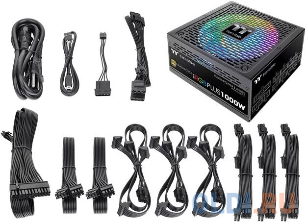 Toughpower iRGB Plus 1000 Gold PS-TPI-1000F3FDGE-1 1000W, 80 Plus Gold, полностью модульный Toughpower iRGB Plus 1000 Gold PS-TPI-1000F3FDGE-1 1000W, 80 Plus Gold, полностью модульный фото