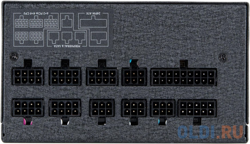Блок питания Chieftec PSU Chieftec PowerPlay Chieftronic 1050W GPU-1050FC 80 Plus GOLD BOX фото