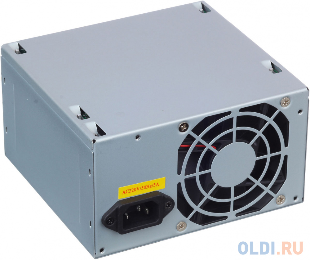 Exegate EX256711RUS-S Блок питания AA500, ATX, SC, 8cm fan, 24p+4p, 2*SATA, 1*IDE + кабель 220V с защитой от выдергивания фото