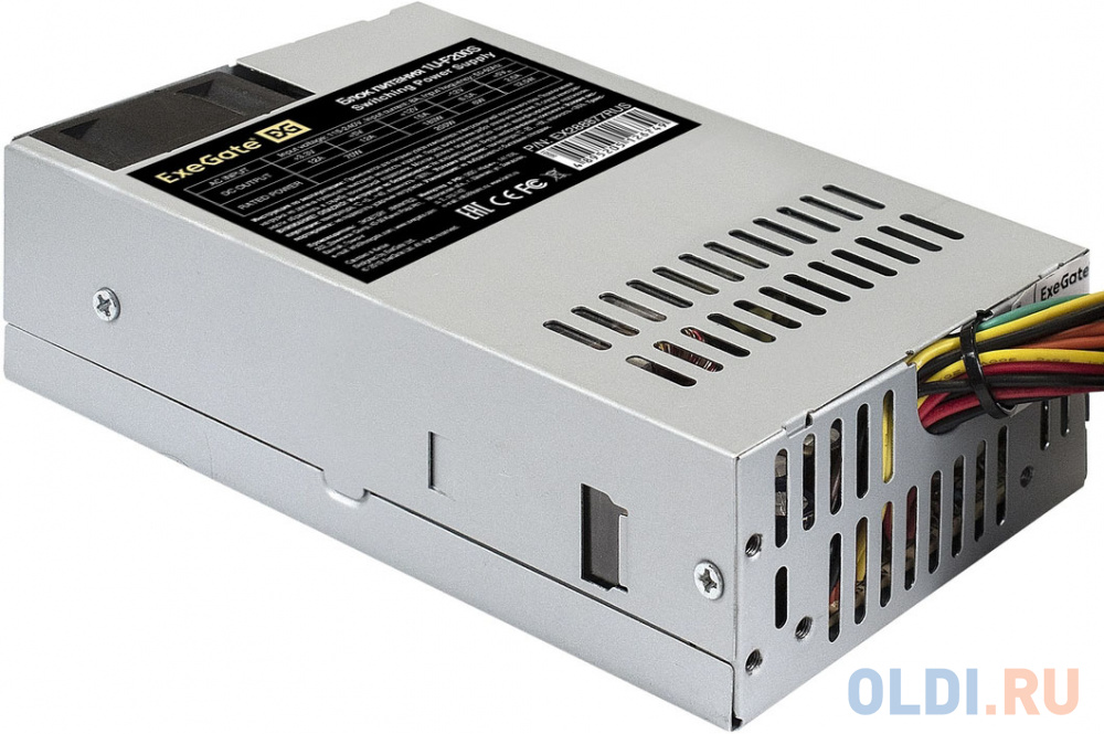 Exegate EX288877RUS Блок питания 200W ExeGate 1U-F200S (ITX, 4cm fan, 20+4pin, 4 pin, 3xSATA, 2xIDE) фото