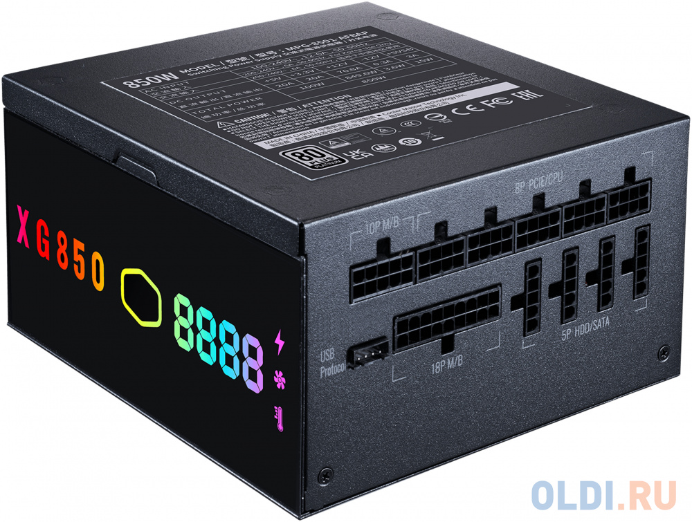 Блок питания Cooler Master XG850 Plus 850 Вт Блок питания Cooler Master XG850 Plus 850 Вт фото
