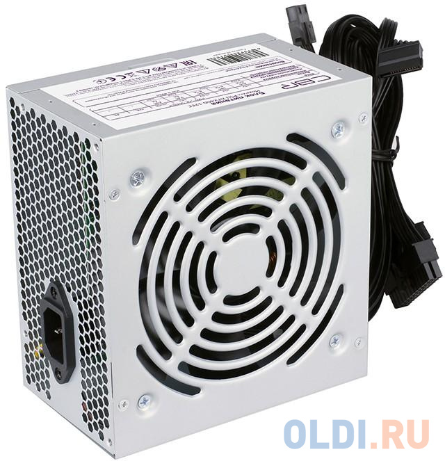 CBR PSU-ATX450-12EC Блок питания ATX, 450W, 20+4pin/1*4pin/1*IDE/2*SATA, 12cm fan фото