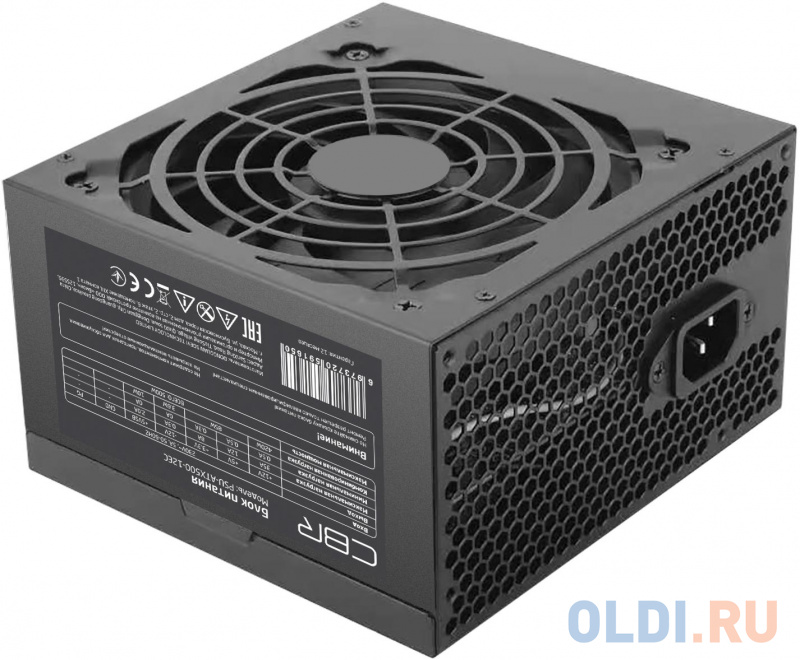 Блок питания CBR PSU-ATX500-12EC 500 Вт фото