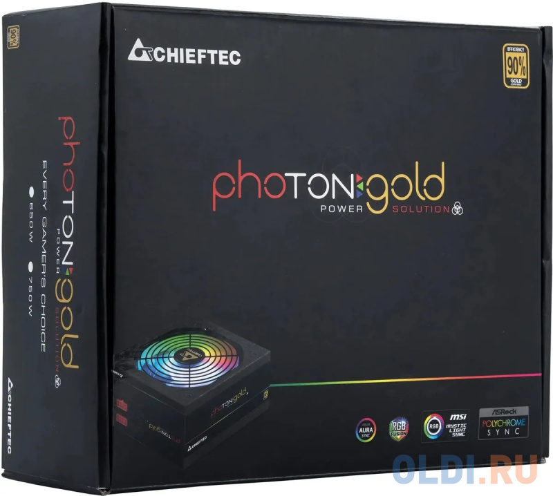Блок питания Chieftec GDP-650C-RGB фото