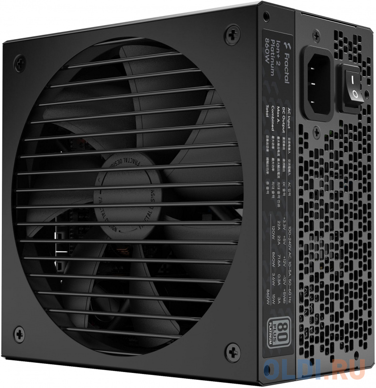 Блок питания Fractal Design Ion+ 2 860 Вт Блок питания Fractal Design Ion+ 2 860 Вт фото