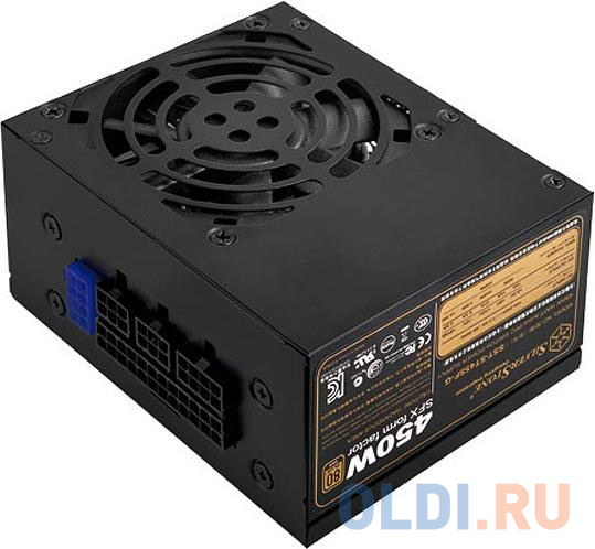 

SST-ST45SF-G v 2.0 450W, SFX/ATX, 80 PLUS GOLD, 80mm FAN, RTL (814223) {8}