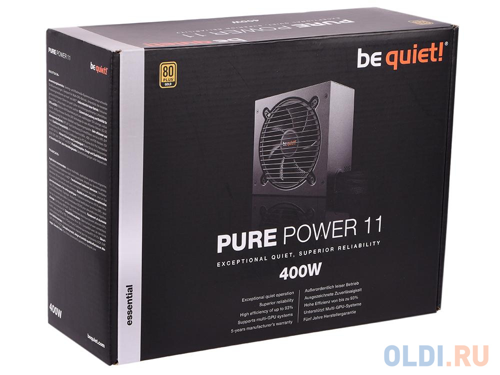 Блоки питания pure power. Pure Power 11 400w. Be quiet! Pure Power 11 400w Gold ATX bn292. Блок питания be quiet. BEQUITE Pure Power 11 400w.