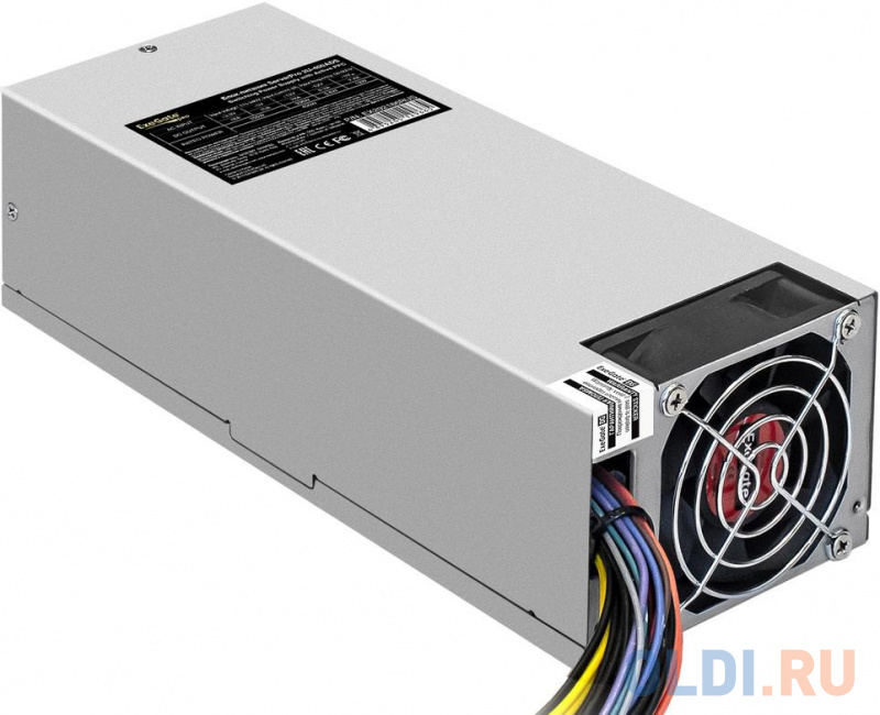 Exegate EX292186RUS Серверный БП 400W ExeGate ServerPRO-2U-400ADS (2U, APFC, КПД 85% (80 PLUS Bronze), 6cm ball bearing fan, 24pin, 2x8pin, 5xSATA, 3x фото