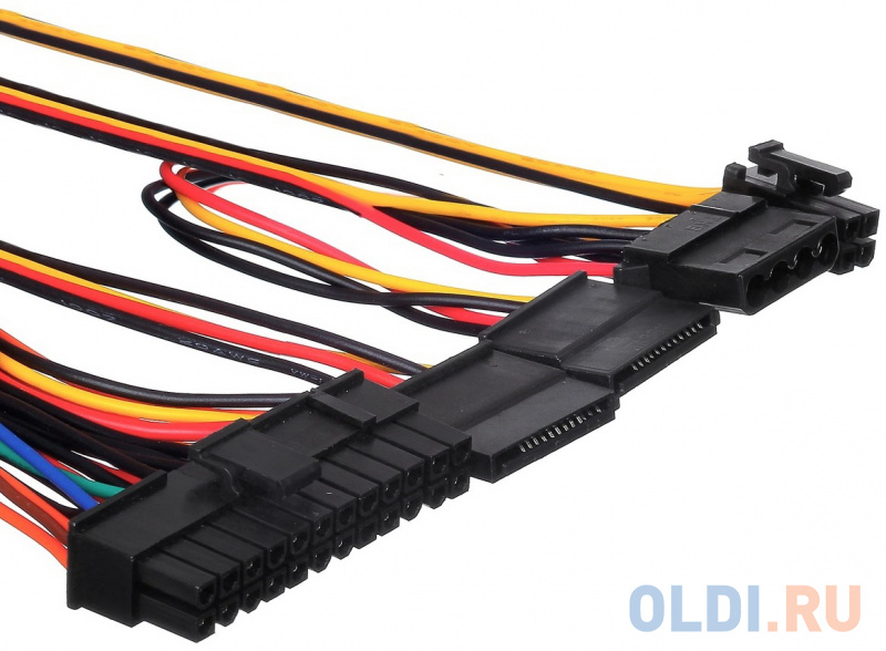 Блок питания 450W ExeGate AAA450 (ATX, 8cm fan, 24pin, 4pin, 2xSATA, IDE) фото