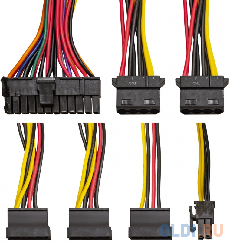 ES261566RUS-PC Блок Питания 350W ExeGate UNS350 ATX, PC, 12cm fan, 24p, 4p, 3SATA, 2IDE, FDD фото