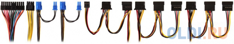 Блок питания 1000W ExeGate 1000PPE (ATX, APFC, КПД 80% (80 PLUS), 12cm fan, 20+4pin, 2x2x(4+4)pin, 6xPCI-E, 6xSATA, 4xIDE, black) фото
