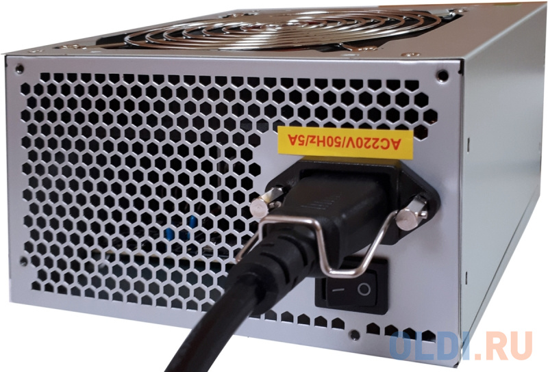 Блок питания 700W ExeGate UNS700 (ATX, SC, 12cm fan, 24pin, 4pin, PCIe, 3xSATA, 2xIDE, FDD, кабель 220V с защитой от выдергивания) фото
