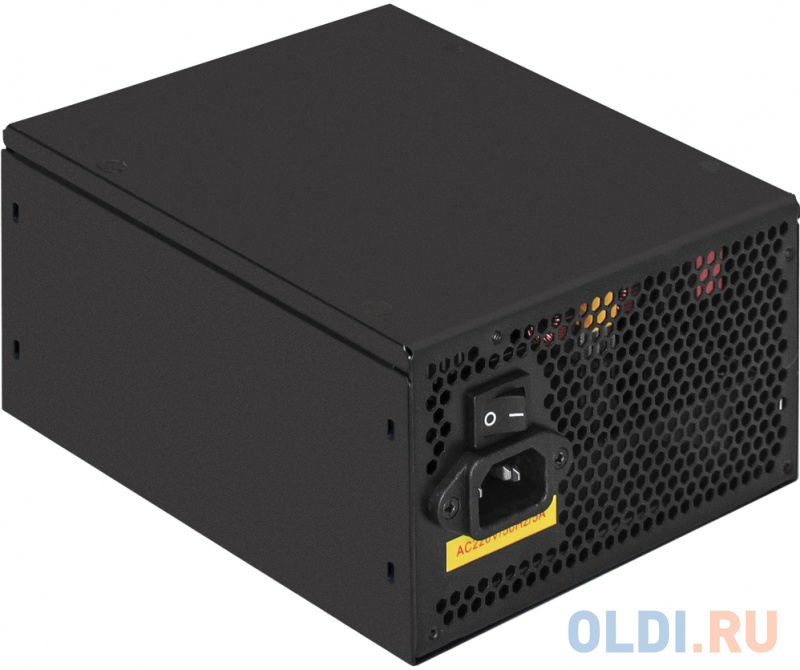 Блок питания 400W ExeGate 400PPX (ATX, APFC, SC, КПД 80% (80 PLUS), 14cm fan, 24pin, (4+4)pin, PCIe, 5xSATA, 4xIDE, FDD, кабель 220V с защитой от выде фото