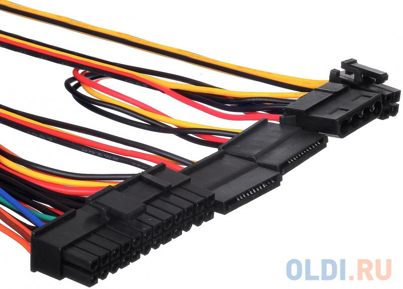 Блок питания 400W ExeGate AAA400 (ATX, SC, 8cm fan, 24pin, 4pin, 2xSATA, IDE, кабель 220V с защитой от выдергивания) фото