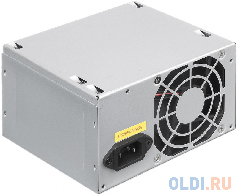 Блок питания 400W ExeGate AA400 (ATX, SC, 8cm fan, 24pin, 4pin, 2xSATA, IDE, кабель 220V с защитой от выдергивания) фото