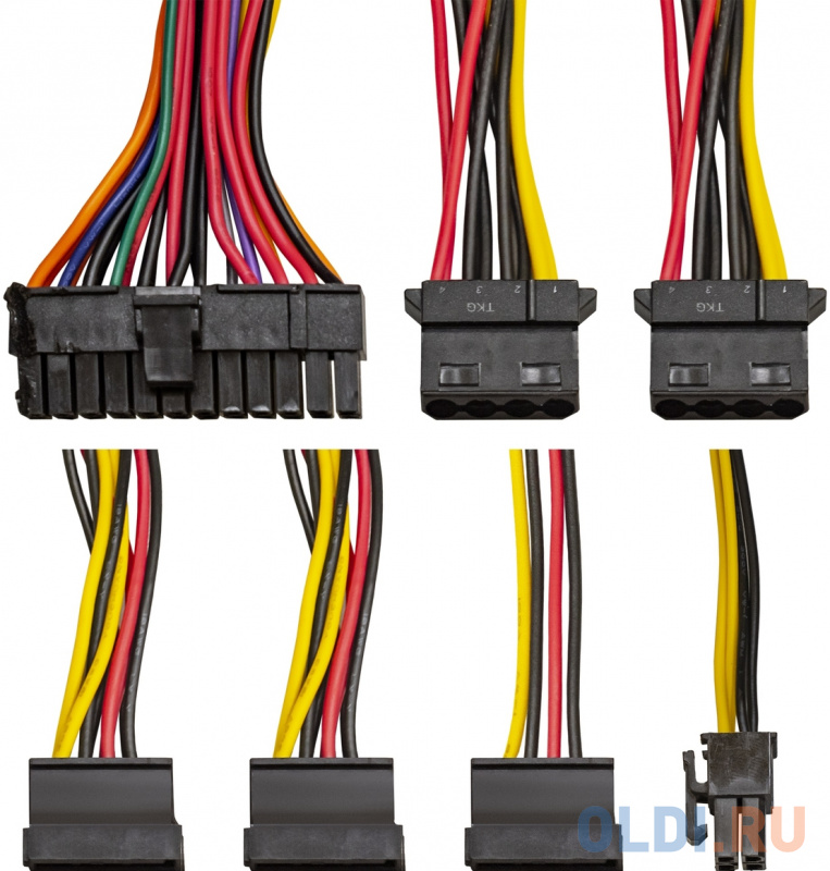 Блок питания 400W ExeGate UNS400 (ATX, PC, 12cm fan, 24pin, 4pin, 3xSATA, 2xIDE, FDD, кабель 220V в комплекте) фото