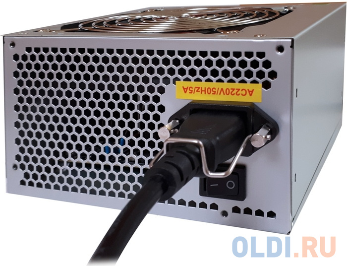 Блок питания 400W ExeGate UN400 (ATX, SC, 12cm fan, 24pin, 4pin, 3xSATA, 2xIDE, FDD, кабель 220V с защитой от выдергивания) фото