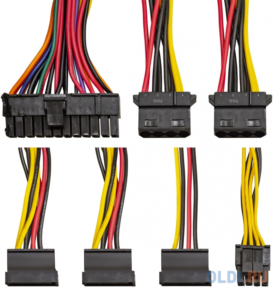 Блок питания 400W ExeGate UN400 (ATX, SC, 12cm fan, 24pin, 4pin, 3xSATA, 2xIDE, FDD, кабель 220V с защитой от выдергивания) фото