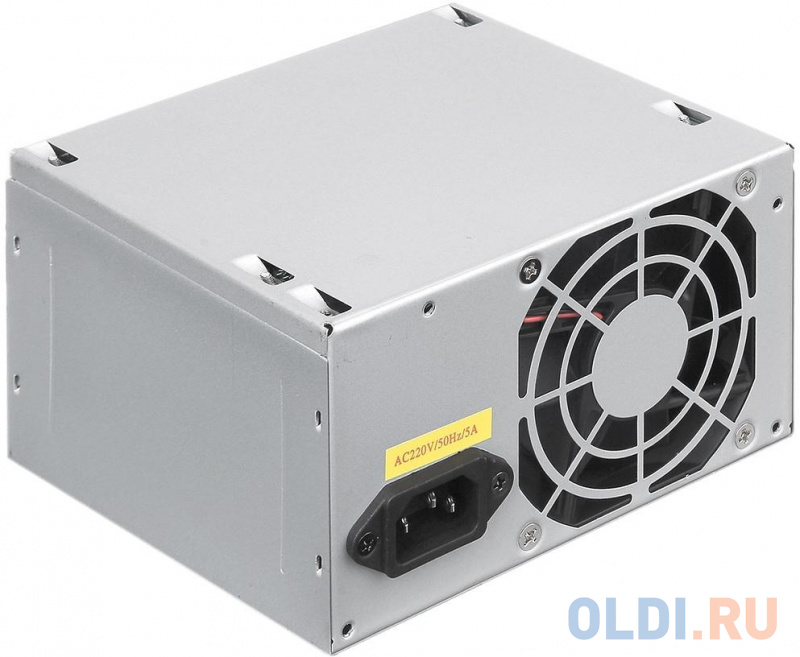 Блок питания 550W ExeGate AA550 (ATX, PC, 8cm fan, 24pin, 4pin, 2xSATA, IDE, кабель 220V в комплекте) фото
